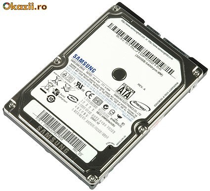 Hdd laptop - hard disk laptop - hdd 2.5 250GB sh foto mare