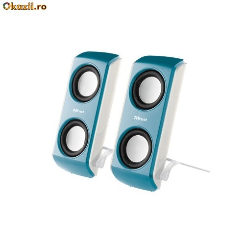 TRUST Portable Notebook Speakers - Blue foto mare
