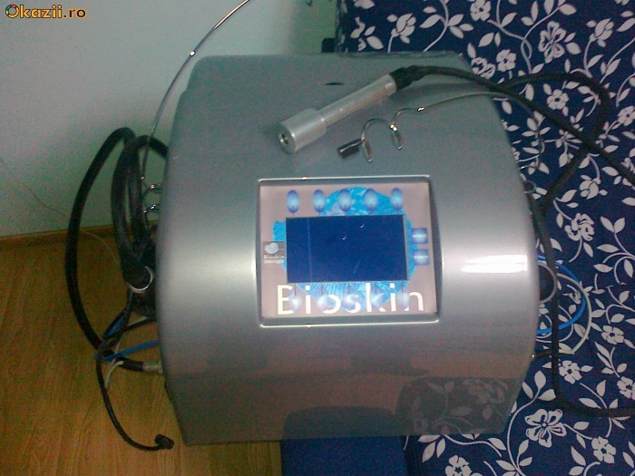 vand aparat  biosskin sonolight cu laser  pentru riduri vergituri etc etc   aproape nou stare impecabila adus din italia foto mare