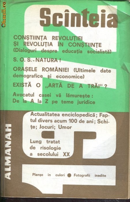 Anticariat Ion Andrei - Almanah Scanteia 1972 - Autor : - - 106109 foto mare