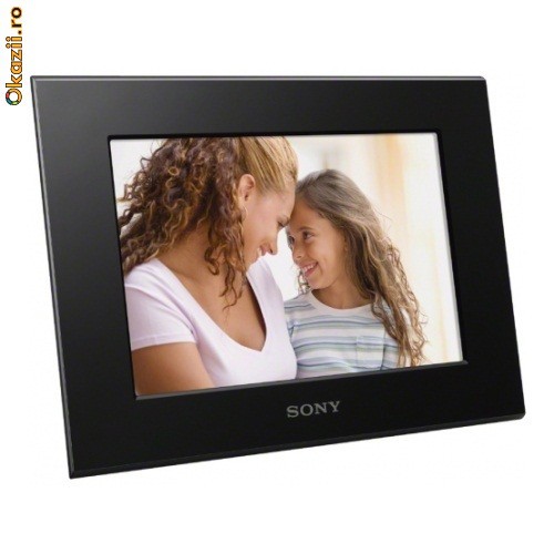 Rama foto Sony DPPF800B 8 + printer foto mare