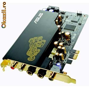 ASUS 7.1 Channel Audio Card with PCI interface foto mare