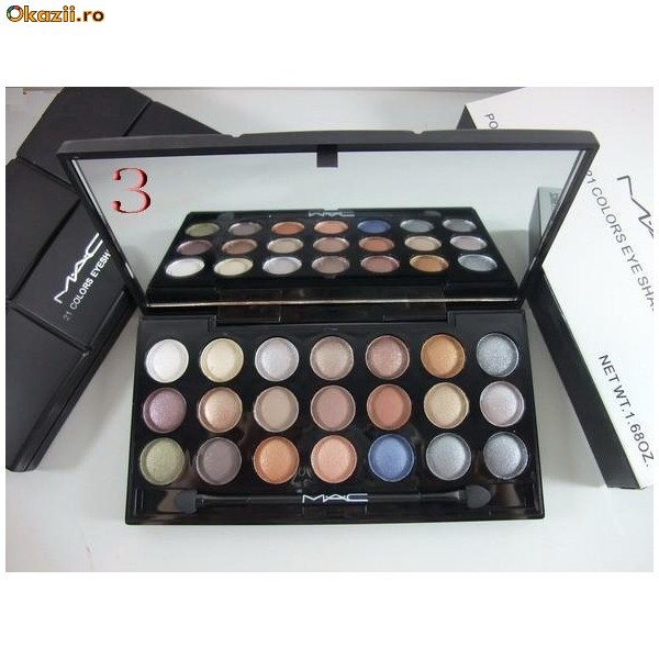 Trusa Make-up 21 Culori MAC Farduri,Machiaj, Profesionala MAC + CADOU!!! foto mare