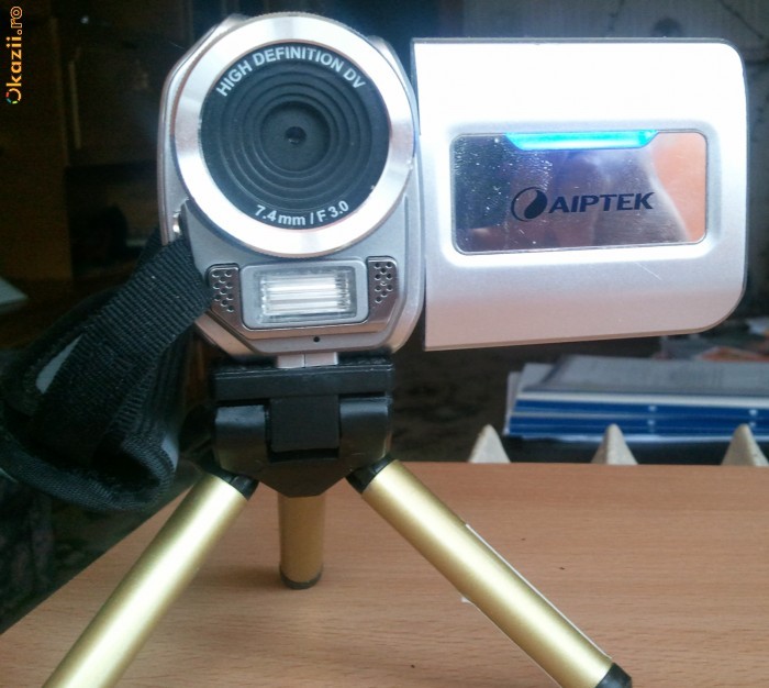 PocketDV camera video + foto Aiptek AHD H125 (H.264) 720p HD urgent! foto mare