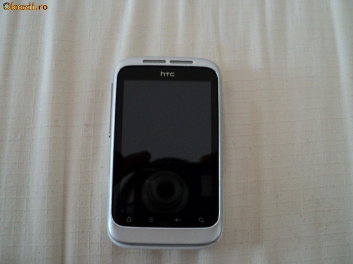 HTC Wildfire S White foto mare