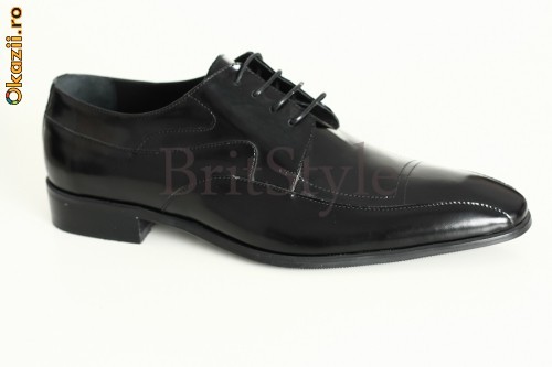 Pantofi Condor din piele naturala - P4011  [Cod: CPPN03] foto mare