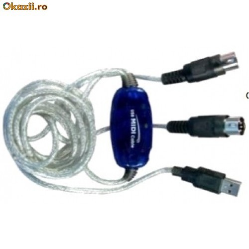 cablu USB - MIDI 4705 foto mare