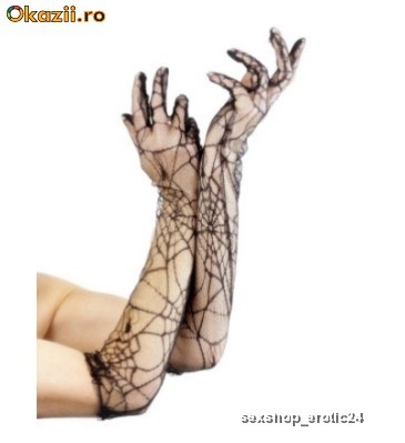 Manusi Spiderweb - negre foto mare