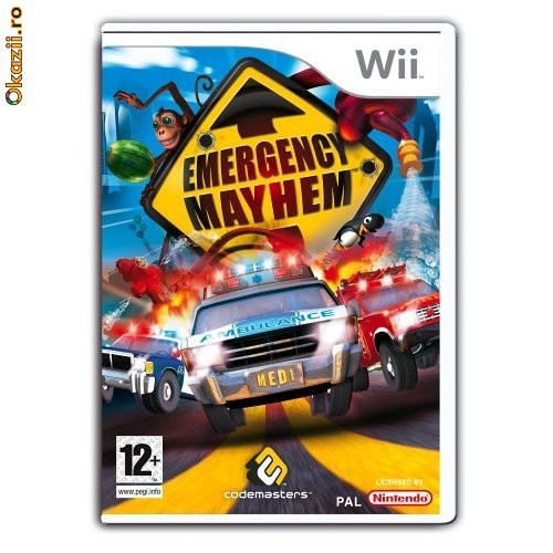 Emergency Mayhem Wii foto mare