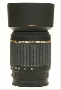vand obiectiv tamron 55-200 montura nikon focus manual foto mare