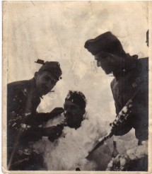 foto militara - Soldati in armata,iarna - WW2 foto