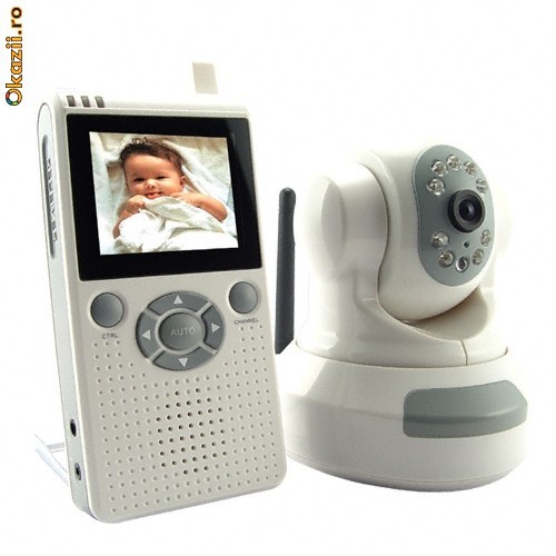 Wireless Baby Monitor cu Night Vision (Video) foto mare