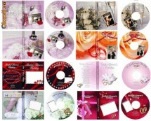 Template-uri PSD pentru coperti DVD nunti & botezuri foto