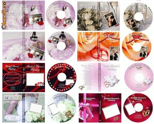 Template-uri PSD pentru coperti DVD nunti & botezuri foto mare
