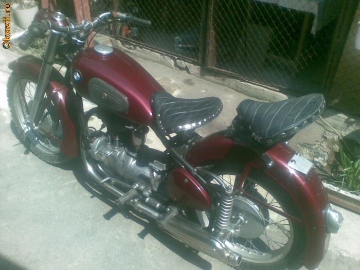 motocicleta bmw r 25/3 foto mare